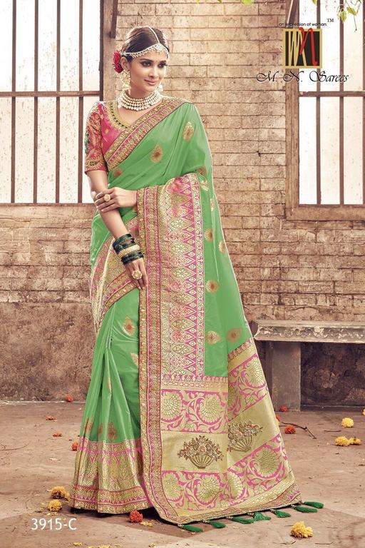 Wedding for banarasi silk sarees