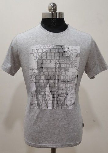 Grey Mens Designer Tshirt