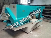 Industrial Bandsaw Machine - Steel Body, 200mm Cutting Capacity, Semi-automatic, Hydraulic Feeding, Electric Drive, Water Chiller Cooling System, Robost Design Vice