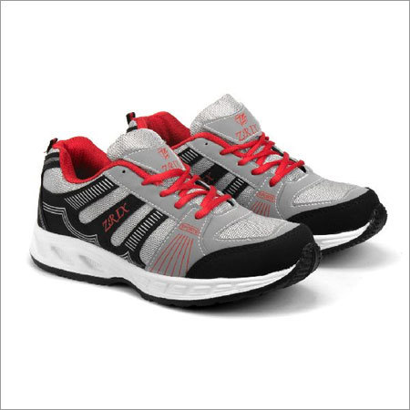 Black & Red Running Shoes - Mesh Upper, EVA Outsole | Lace Closure, Available in Sizes 6-10, Ideal for Spring & Winter
