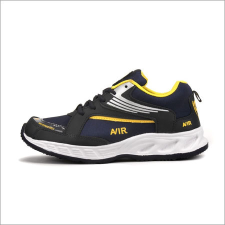 Eva Blue & Yellow Fylon Sole Sports Shoes