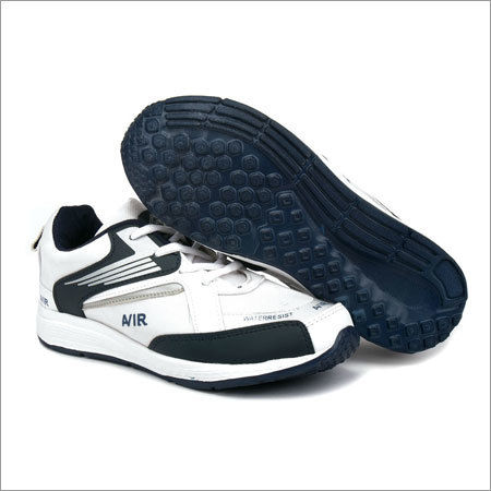 Durable Blue & White Fylon Sole Sports Shoes