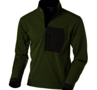Green Boys Pullover Jacket