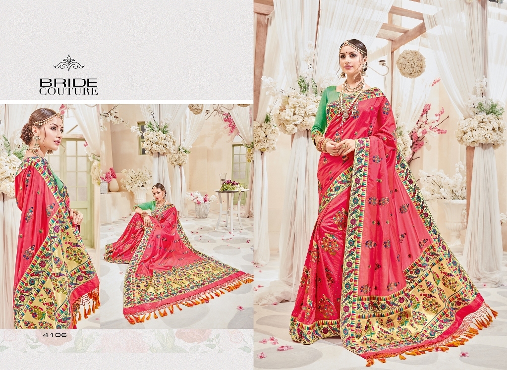 Party wear & wedding for heavy designer sarees