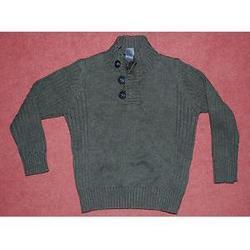 Grey Boys Cotton Sweater