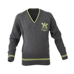 Boys School Sweater Collar Type: V Neck