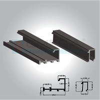 45mm Glass Partition Profile - Application: Good Looking