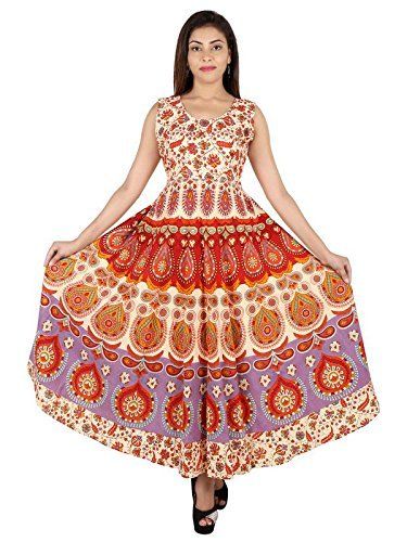 One Piece Long Bagru Dress