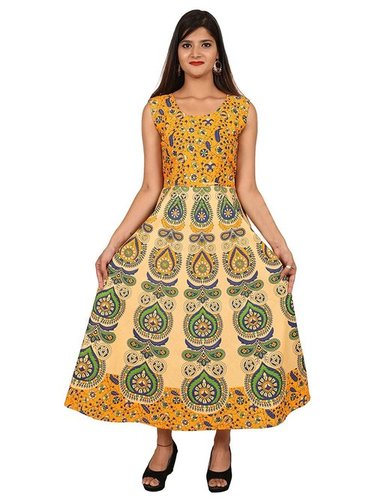 Rajasthani Pure Cotton Long Dress