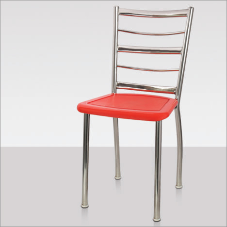 Armless Steel Chair