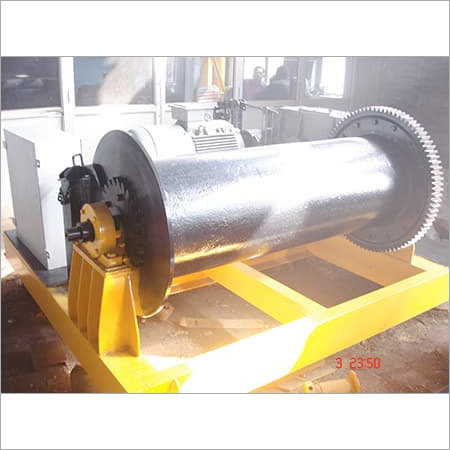 Floor Mounted Winch Machine