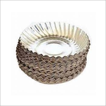 Silver Round Paper Plate