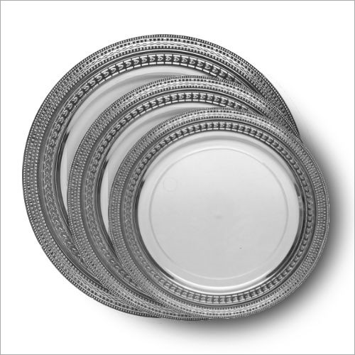 Silver Craft Paper Plate