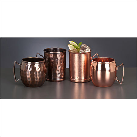 Metal Copper Moscow Mule Mug