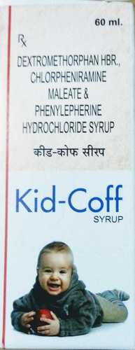 Kid Coff Syrup (Dextromethorphan Hbr Chlorpheniramine Maleate & Phenylepherine Hydrochloride Syrup) General Medicines