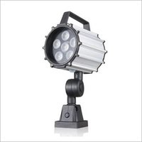 Short Led Machine Arm Lamp - Color: Black