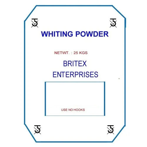 Whiting And Chalk Powder Application: Various Industries Like Paints/ Ceramics/ Paper /Plastic