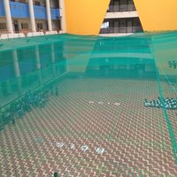 Safety Net - Nylon And Pp Material | High Abrasion Resistance, Uv Stabilized, Customizable Size, Light Weight, Heavy Impact Protection