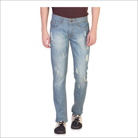 R4U Light Blue Slim fit Denim Jeans
