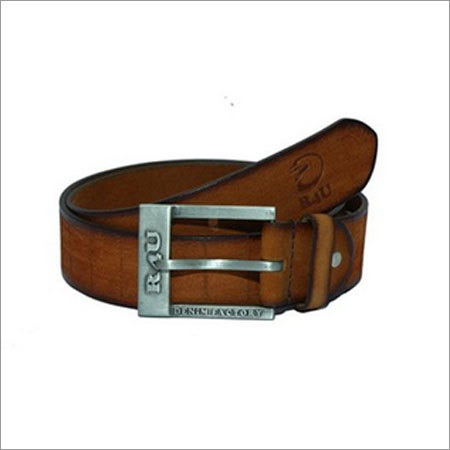 R4U Genuine Leather Brown Colour Belt for Men
