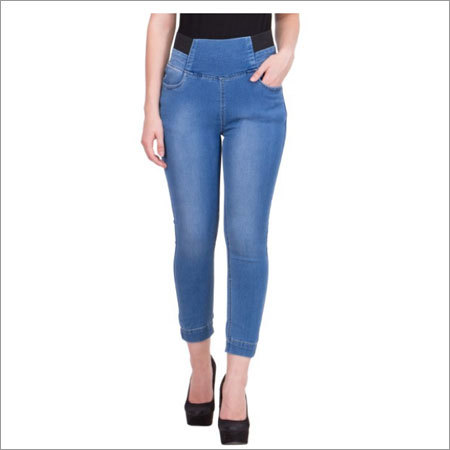 R4U Slim Fit Blue Denim Jeans Jegging For Women