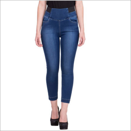 R4U Slim Fit Navy Blue Denim Jeans Jegging For Women