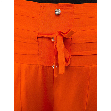 Ladies Orange Palazzo