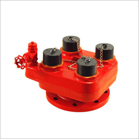 Four Way Inlet Breeching Valve