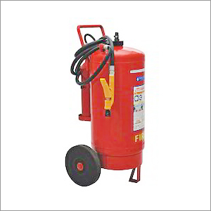 Trolley Mounted Fire Extinguisher