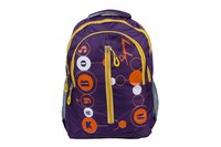 Business Backpack - Rexin Material, 20l, Elegant Pink Design | Waterproof, Flawlessly Stitched, 4 Compartments, Comfortable Wide Straps