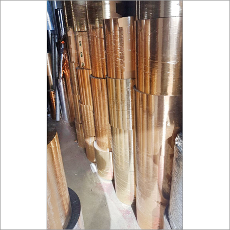 Golden PVC Film Roll
