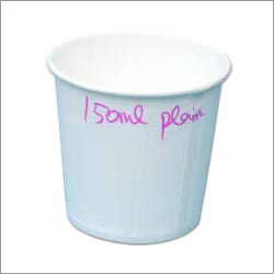 150ml Plain Paper Cups - Recycled Material, Leak Resistant Design | High Tear Strength, Biodegradable, Easy Handling