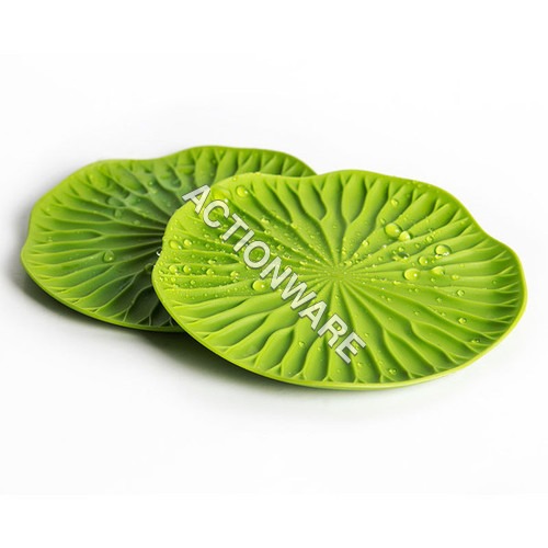 Leaf Tea Coaster - Color: Green