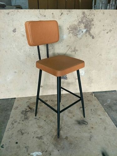 Brown Upholstery Bar Chair