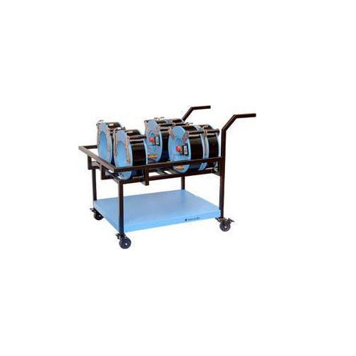 Hydraulic Trolley - Heavy-Duty Steel Frame, 1500 lbs Capacity, Ergonomic Handle and Smooth Rolling Wheels