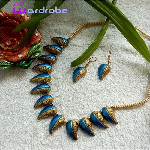 Ethnic Terracotta Necklace Set