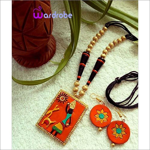 Terracotta Jewellery Set