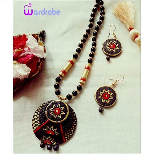 Designer Terracotta Necklace