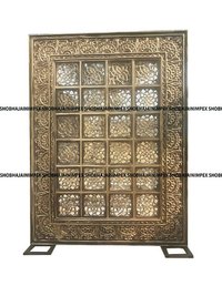 Brown Jali Wedding Fiber Panel Backdrops