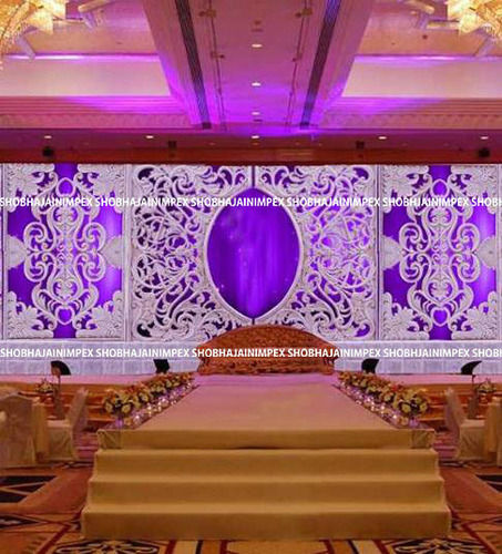 Contemporary Wedding Fiber Panel Backdrops