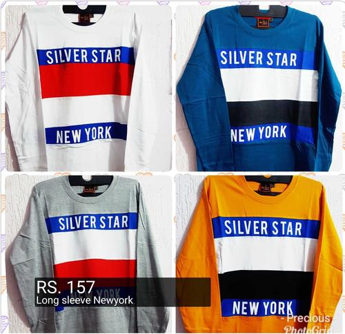 Long Sleeve Printed T-Shirts Age Group: Boys & Mens