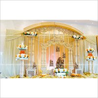 Double Pillar Wedding Mandap
