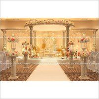 Double Pillar Wedding Mandap