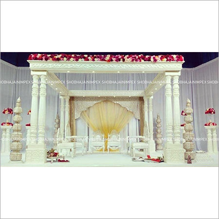 Double Pillar Wedding Mandap