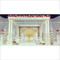 Double Pillar Wedding Mandap