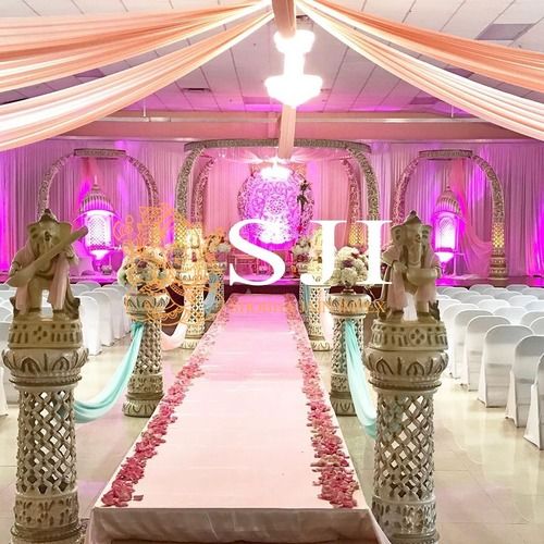 Elephant Tusk Wedding Mandap