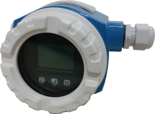 Temperature Transmitter - Cast Iron, Electric Powered | 12 Month Warranty, Blue Color, Industrial Usage, Temperature Monitoring