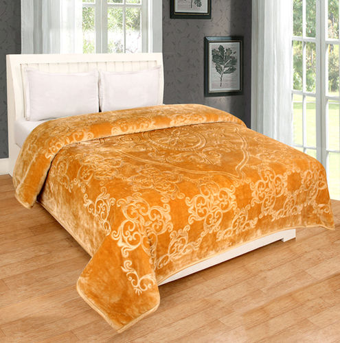 Yellow Mink Blanket