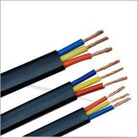 3 Core Submersible Cable - Copper Conductor, 100-200 Meter Length, Pvc Insulation | Heat Resistant, Designed For Smooth Power Supply