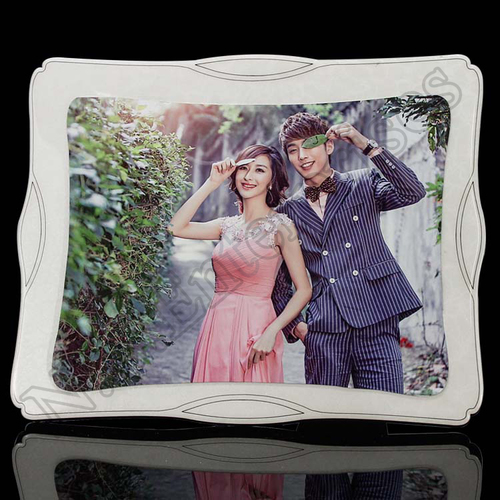 White Sublimation Crystal Mdf Frame